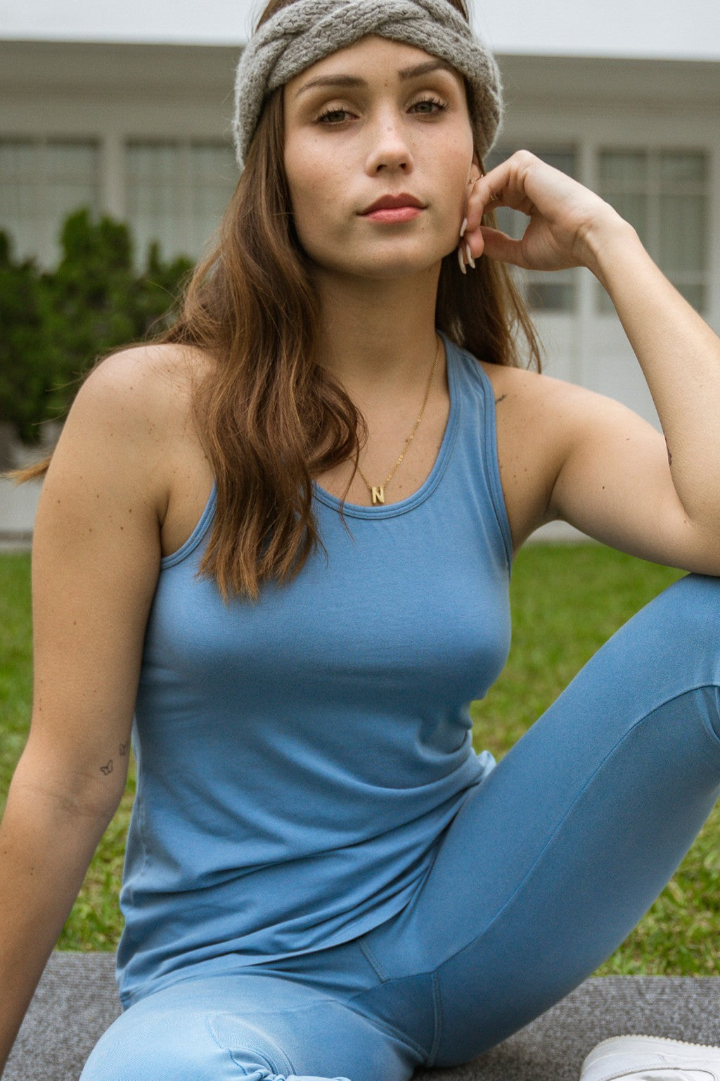 Andean Stone Racerback Tank Top