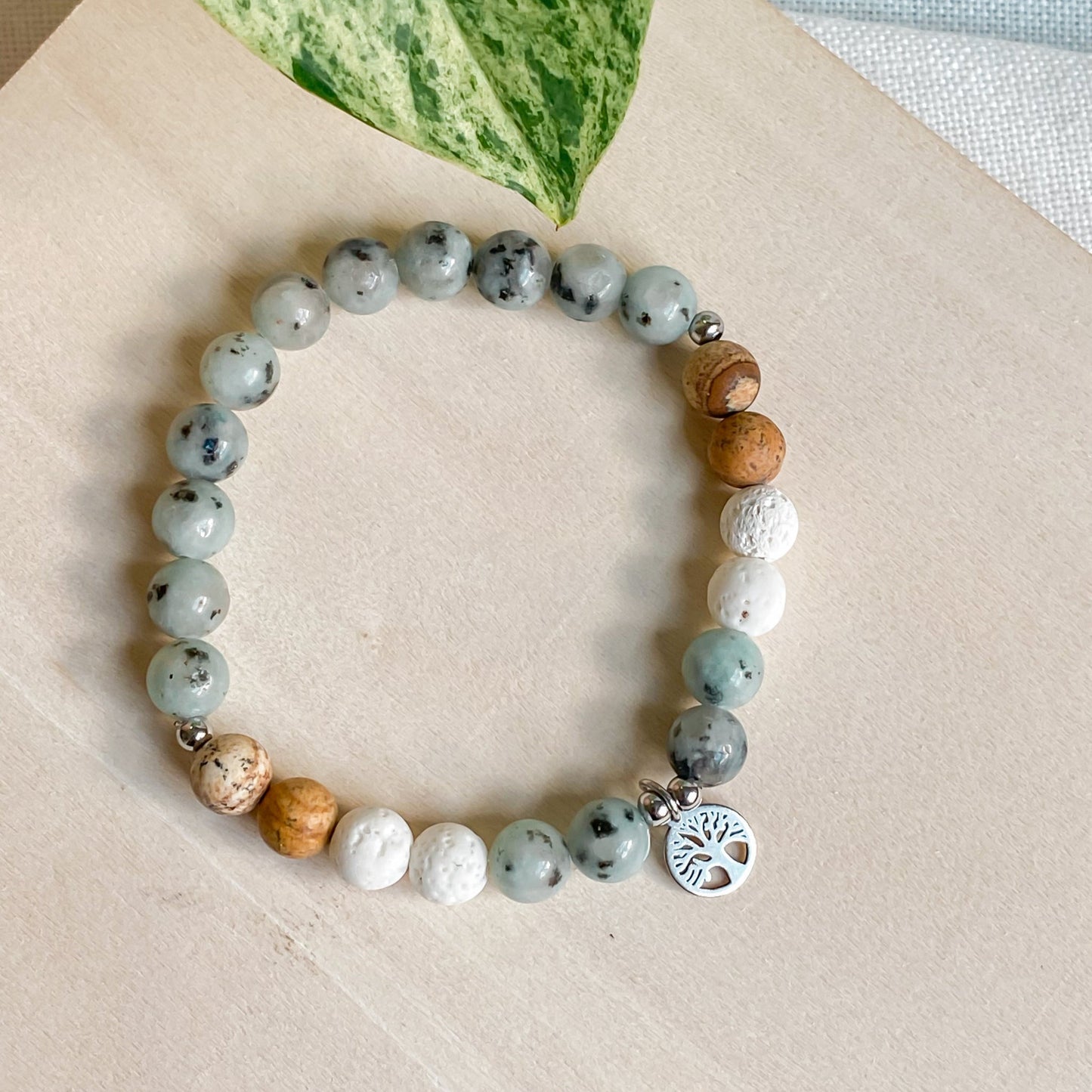 Bracelet en pierres semi-précieuses – ARBRE DE VIE