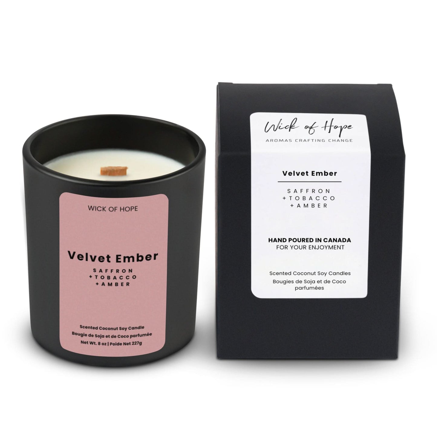 Velvet Ember Candle | Saffron + Tobacco