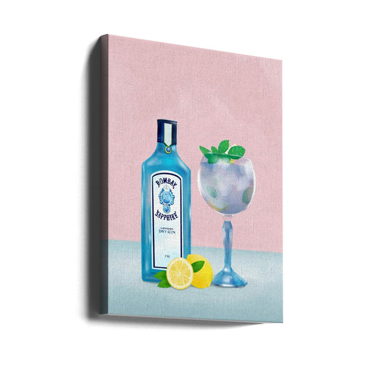 Wall Art Gin Cocktail