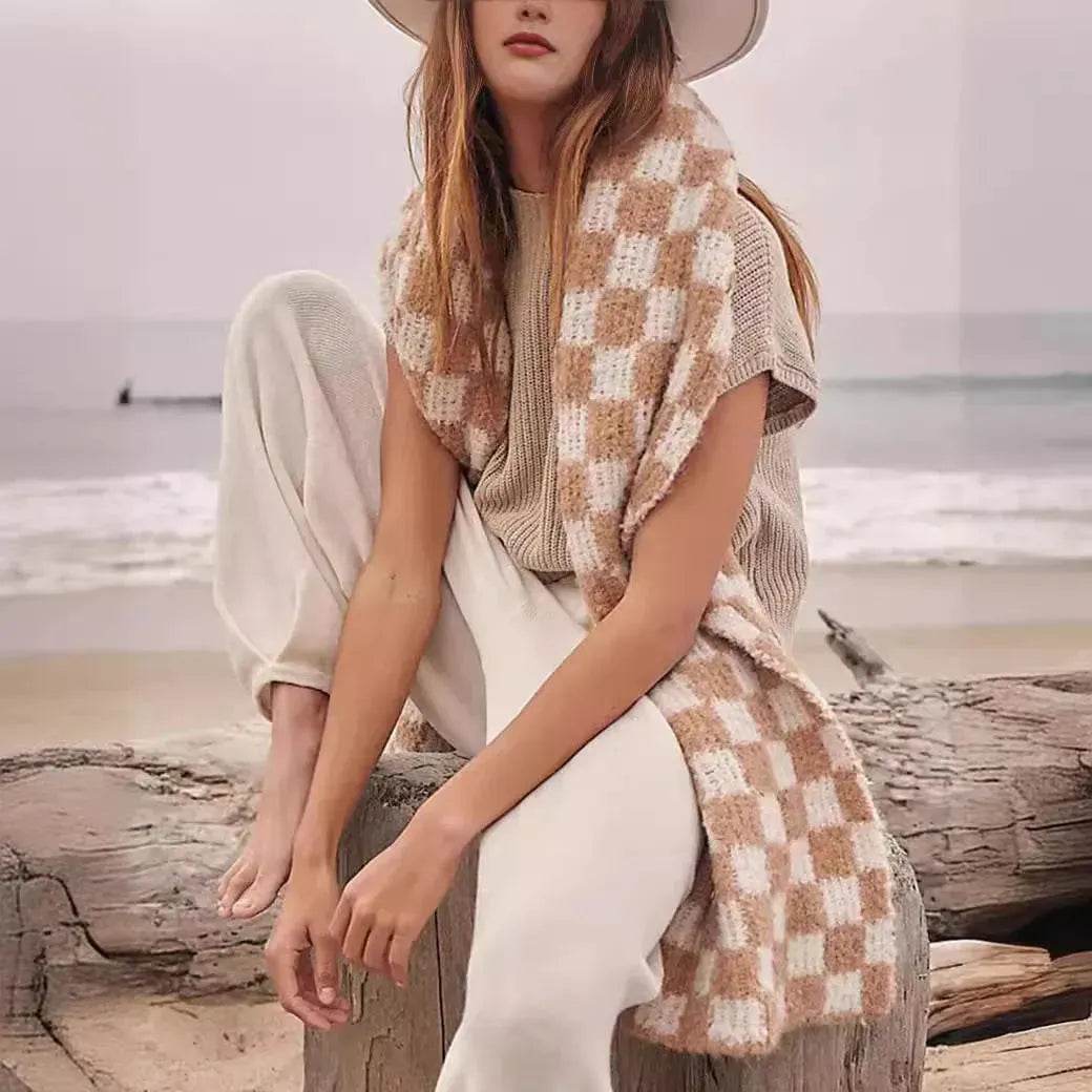 Women Knitted Short Sleeve Top