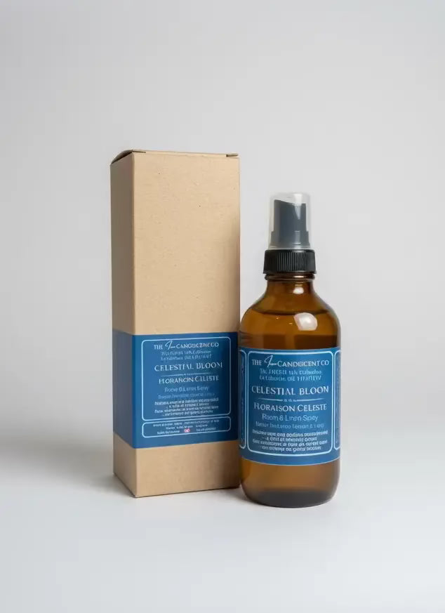 CELESTIAL BLOOM | Rose & amber room and linen spray | Alcohol-free home fragrance