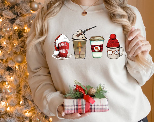 Christmas Story Coffee Crewneck