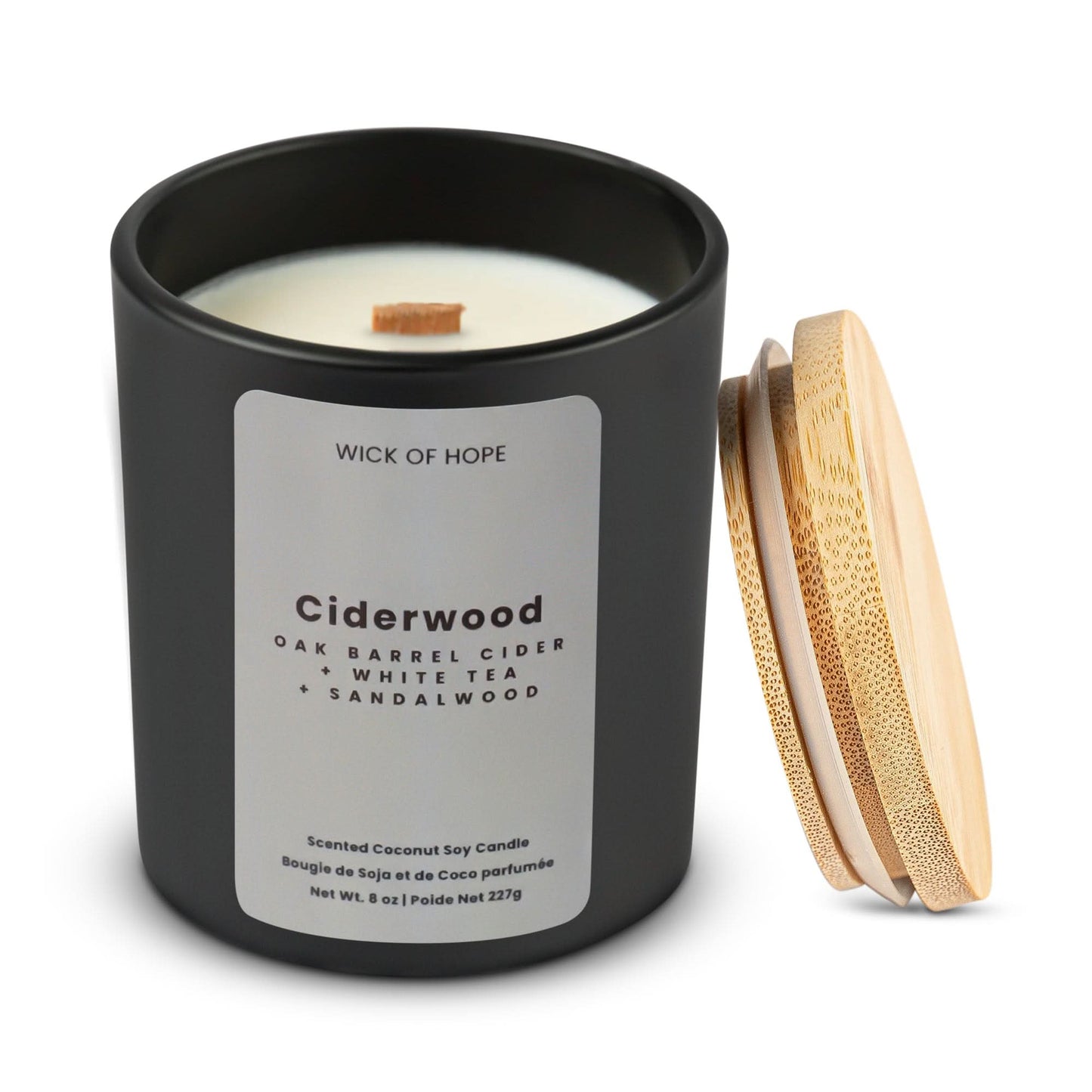 Ciderwood Candle | Oak Barrel Cider + Sandalwood