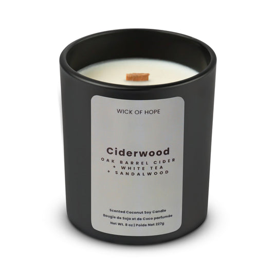 Ciderwood Candle | Oak Barrel Cider + Sandalwood
