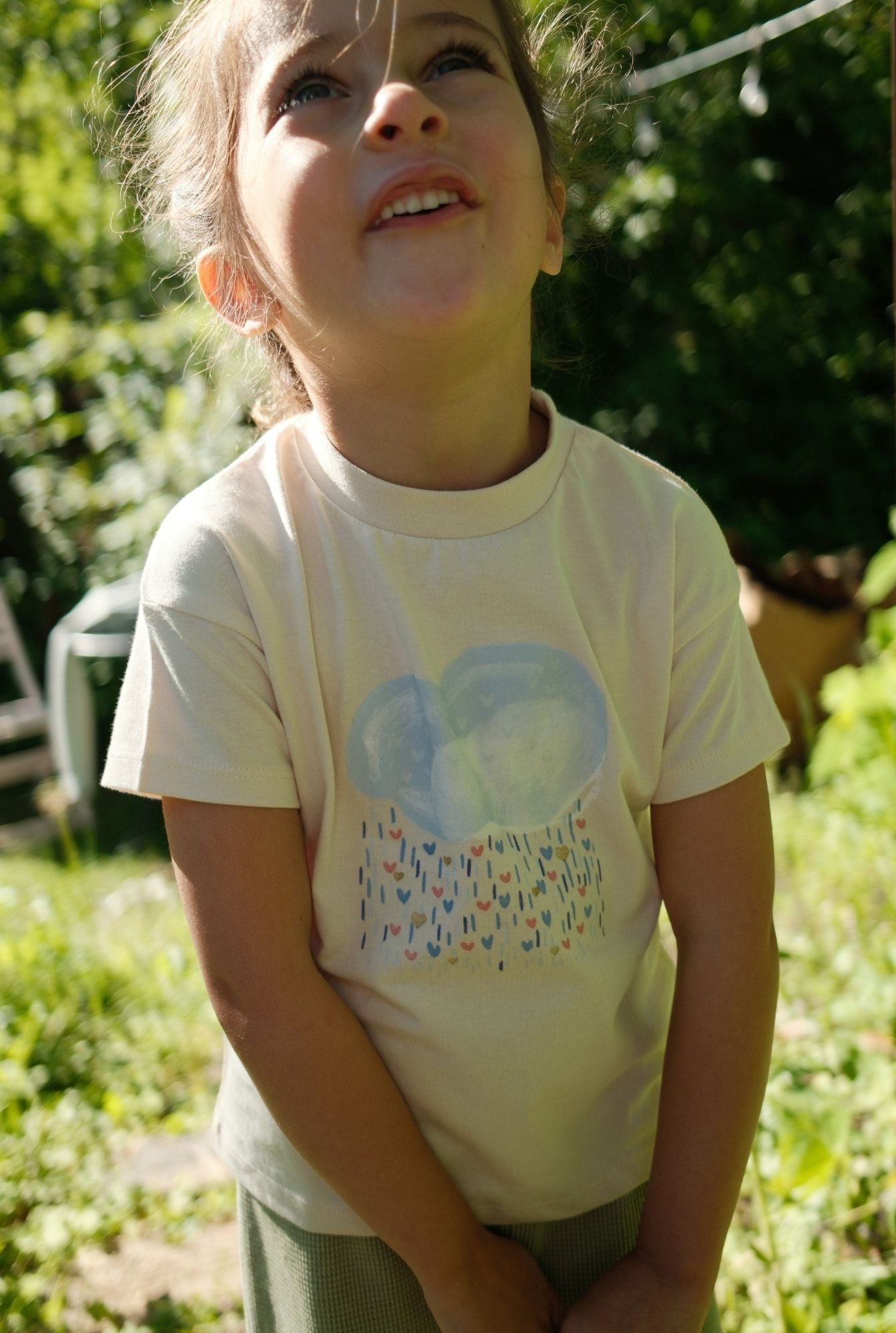 The Rain Tee - SOFT BEIGE