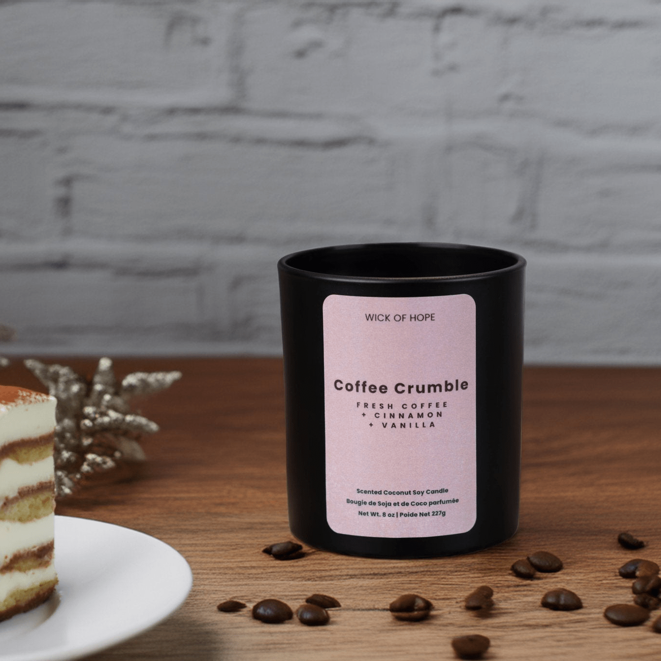 Coffee Crumble Candle | Fresh Coffee + Vanilla