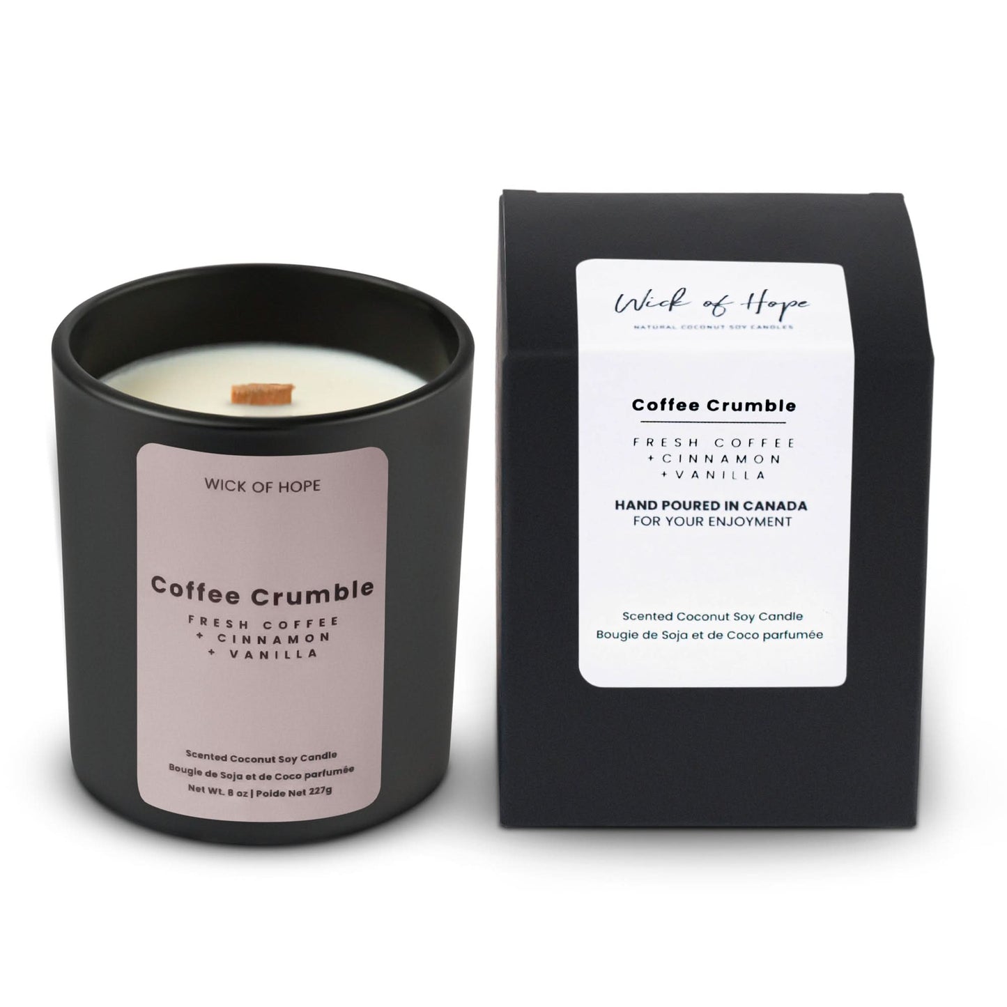 Coffee Crumble Candle | Fresh Coffee + Vanilla