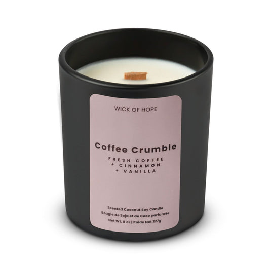 Coffee Crumble Candle | Fresh Coffee + Vanilla