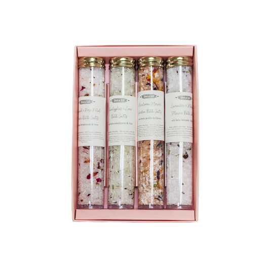 Coffret cadeau - Collection de sels de bain