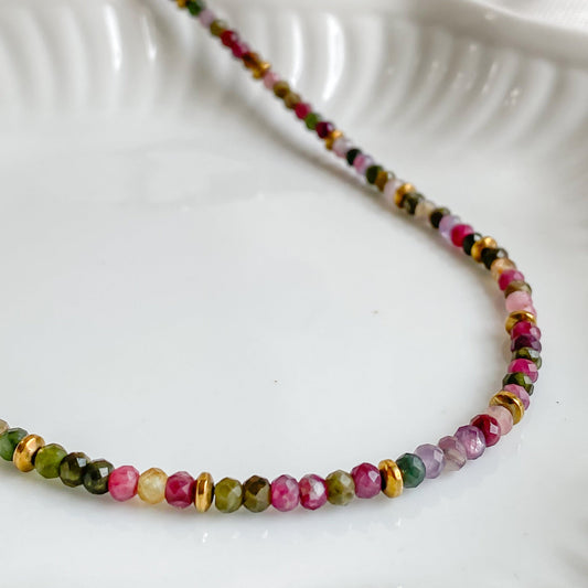 Collier en tourmaline et hématite | IRIS