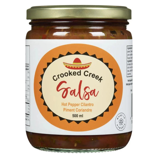 Crooked Creek Hot Pepper Cilantro Salsa