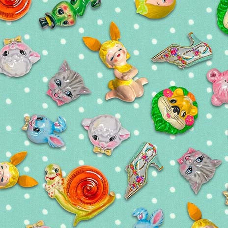 Sookie - Kitsch and Caboodle - Vintage Art Dress
