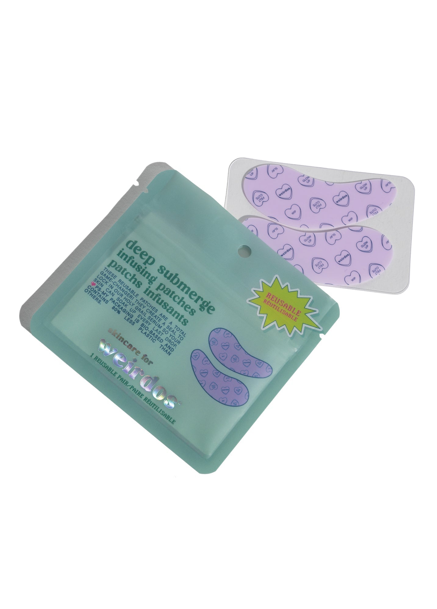 deep submerge infusing reusable patches