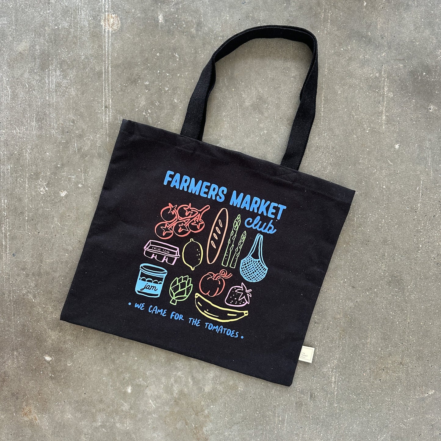 Farmers' Market Club Tote Bag