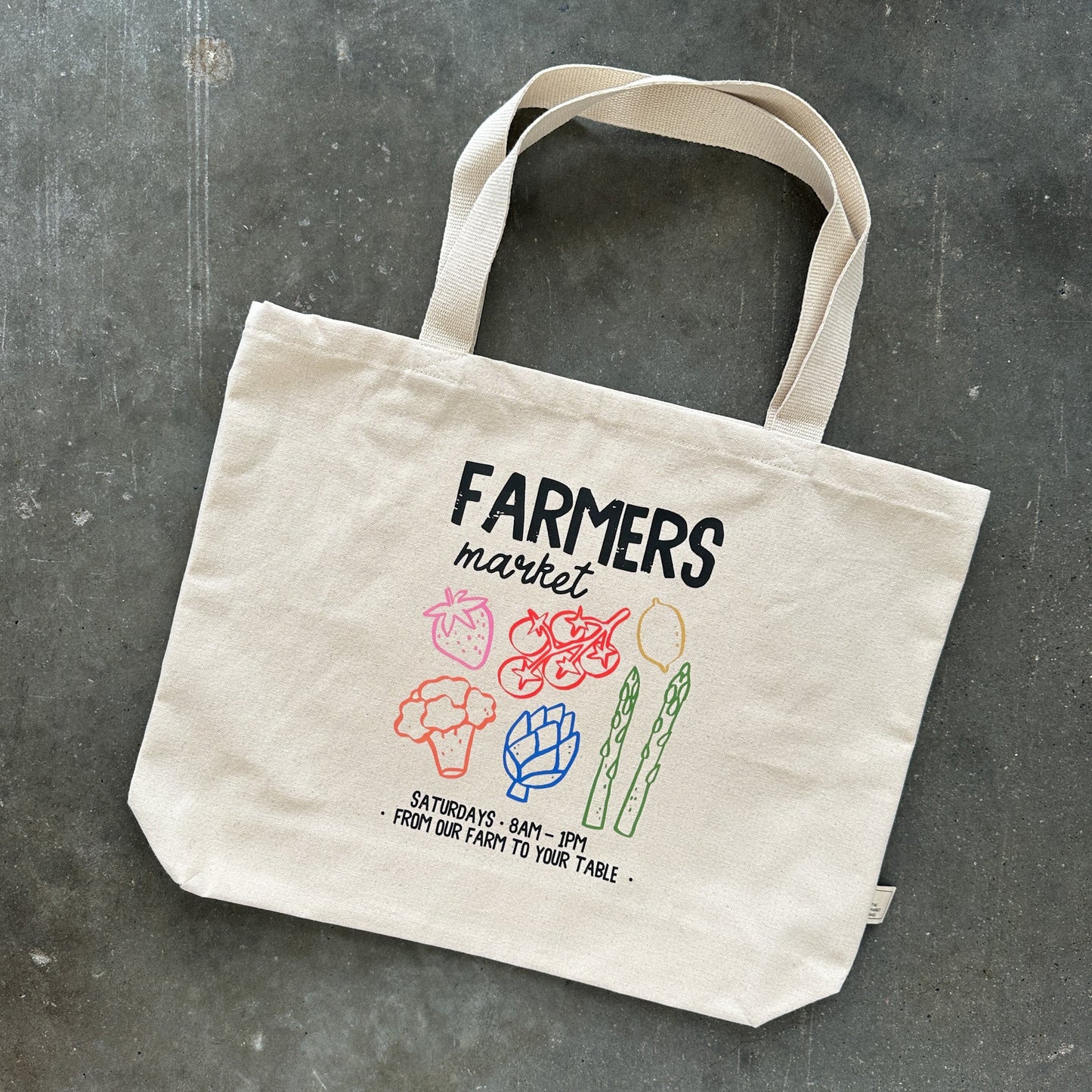 Farmers' Market Tote Bag