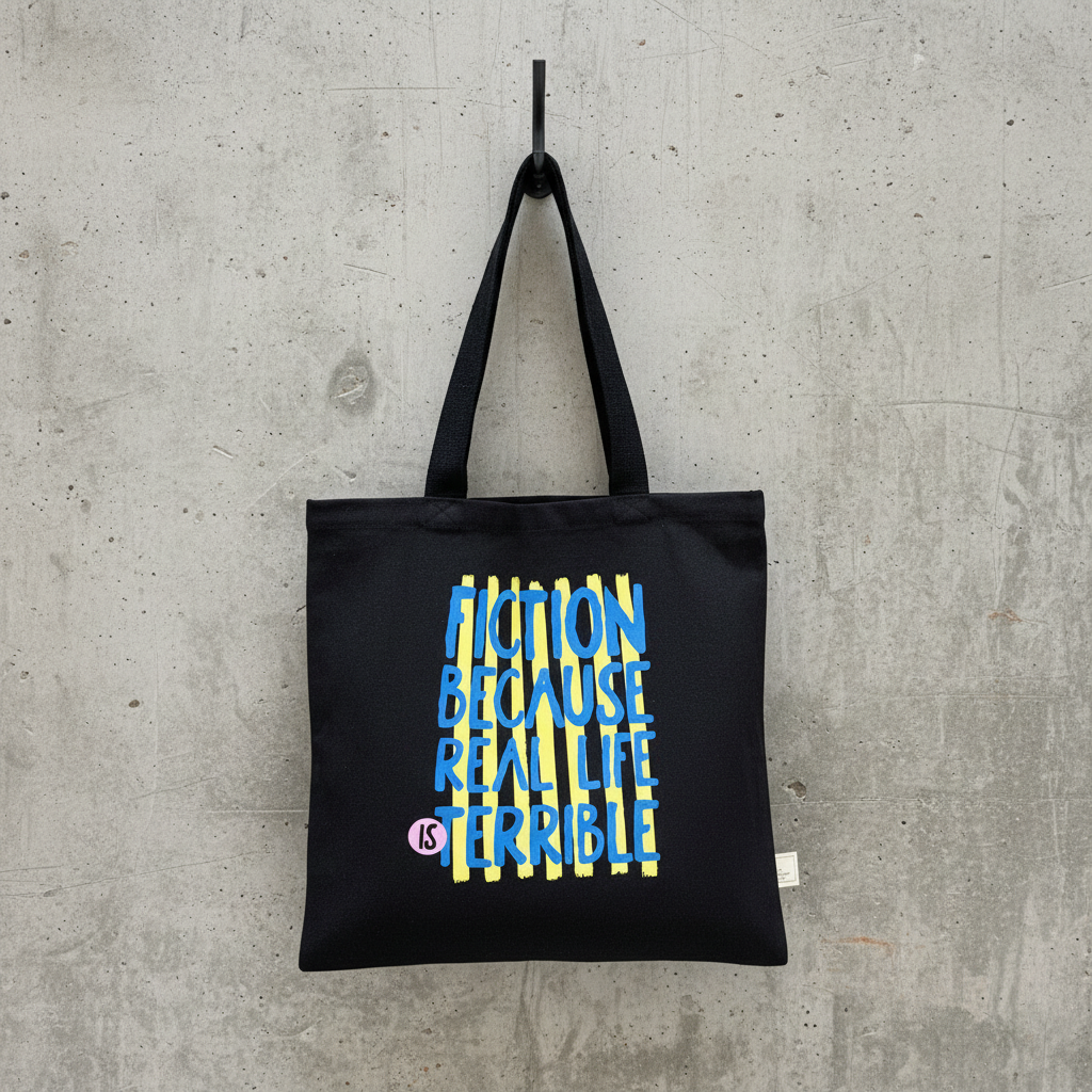 Fiction Because Real Life is Terrible Tote