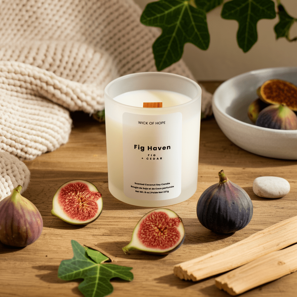 Fig Haven Candle | Fig + Cedar
