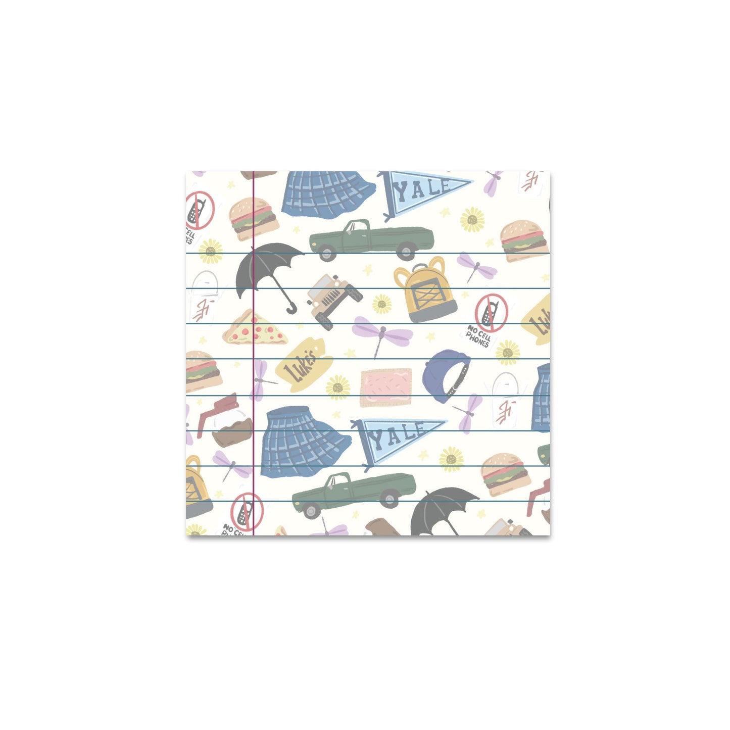 Small Town Girl Sticky Notes