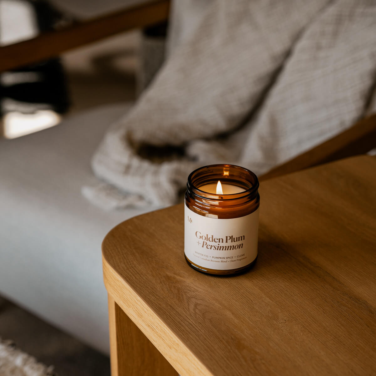 Golden Plum + Persimmon Candle
