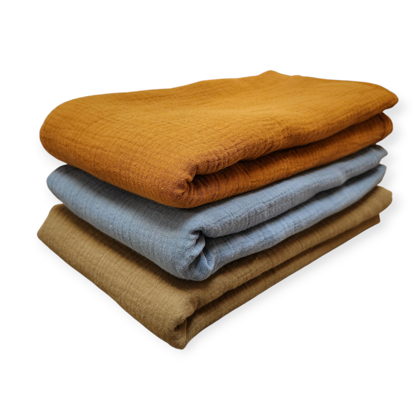Organic Cotton Muslin Swaddle – Copper | ba.be.O Canada