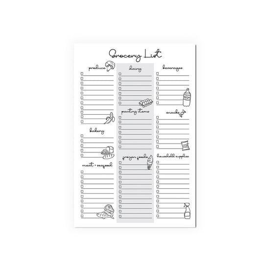 Grocery List - Notepad