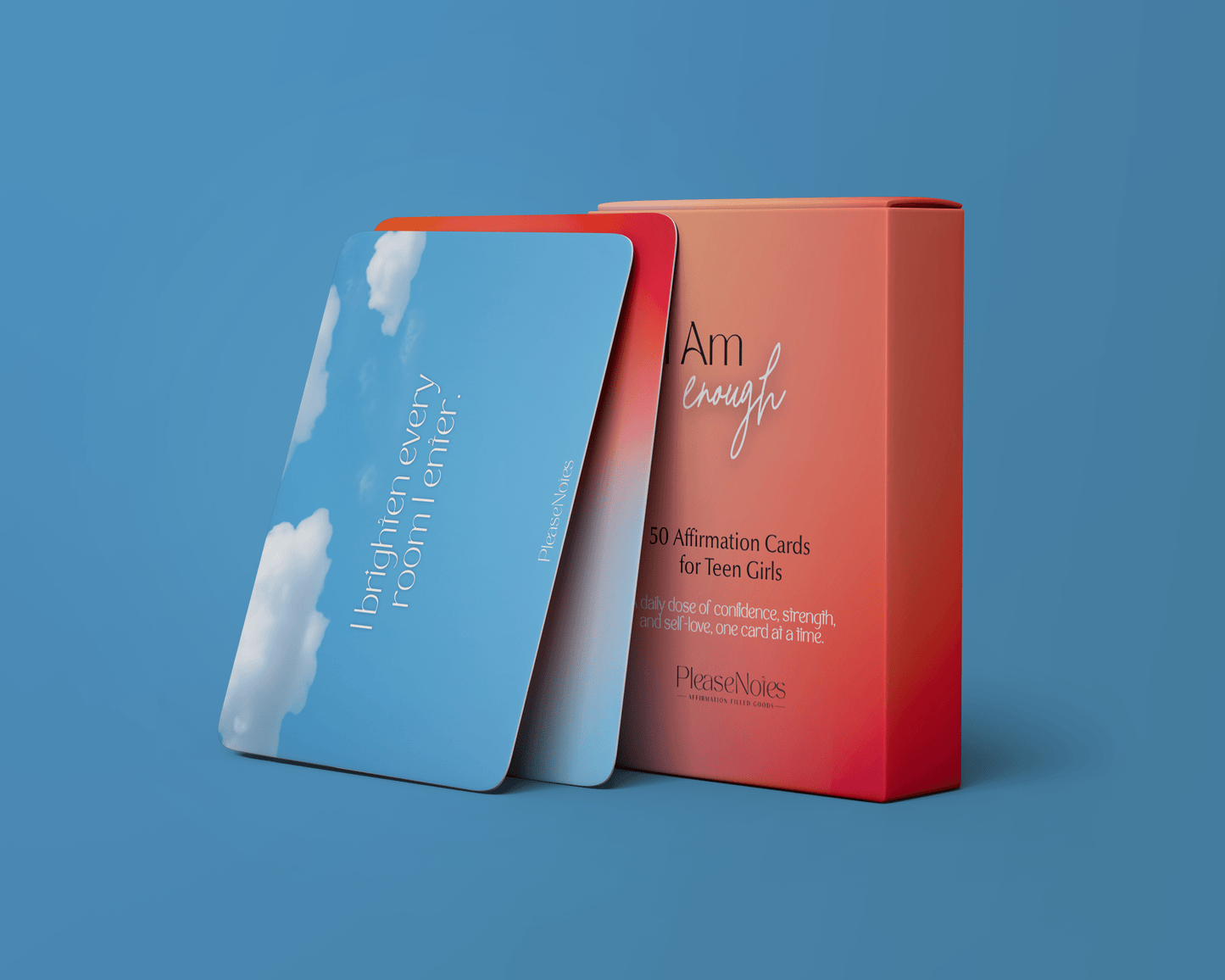 I Am Enough Affirmation Cards for Teen Girls