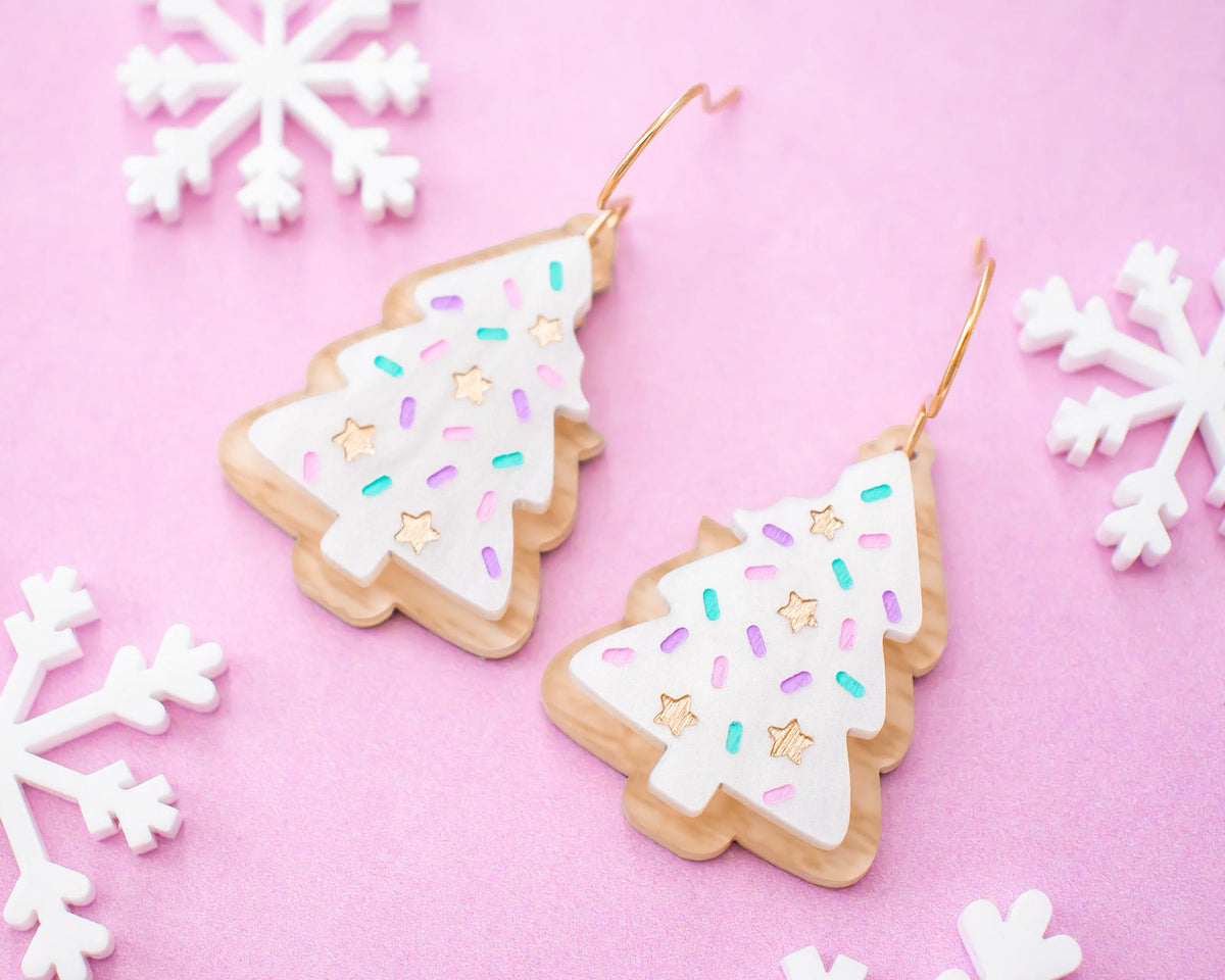 Christmas Cookie Earrings