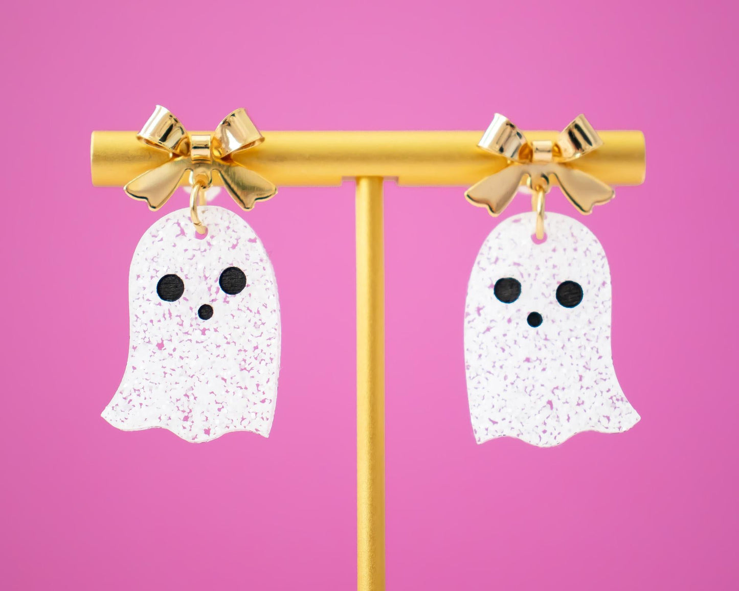 Cute Bow Ghost Earrings