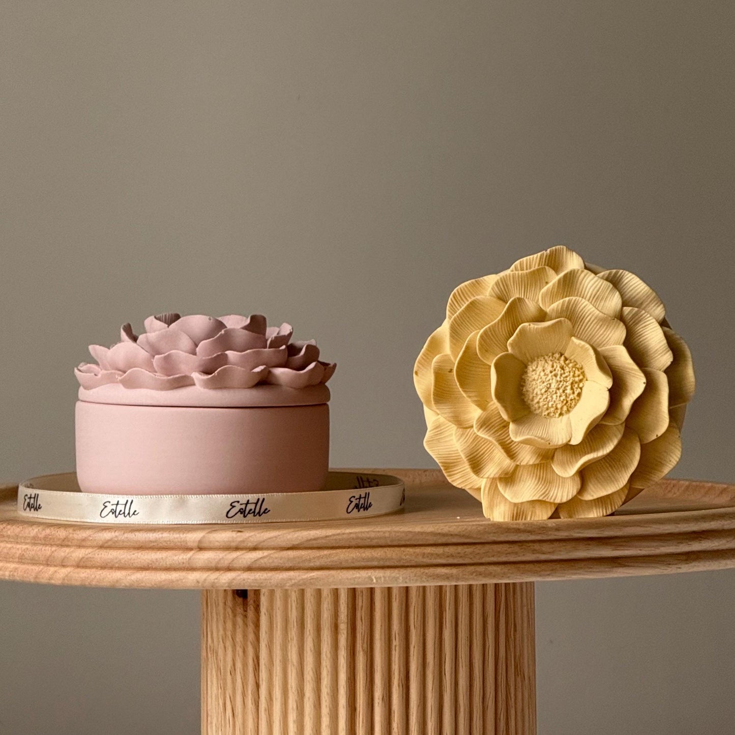 Jesmonite Flower Jar