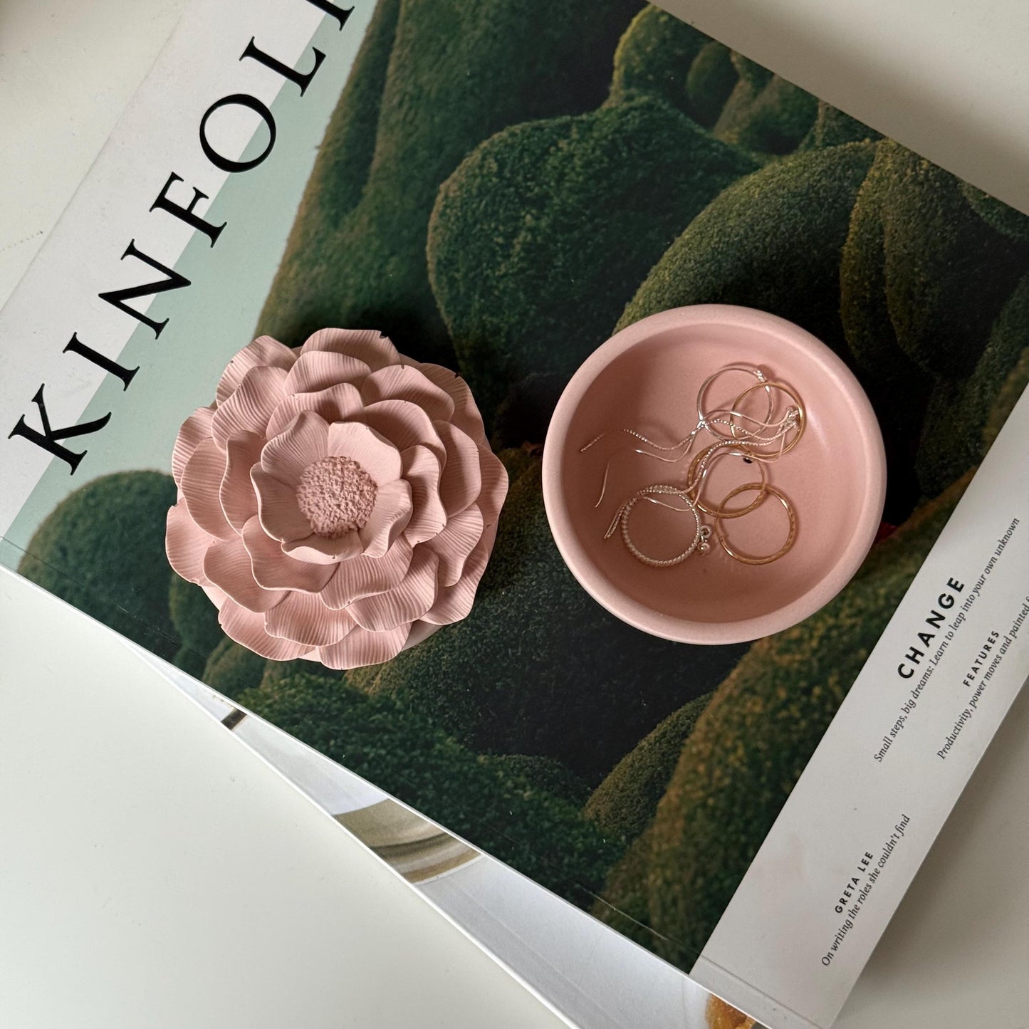 Jesmonite Flower Jar