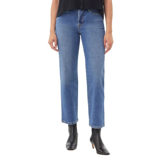 Kensie Women's Straight Leg Jean - Blue
