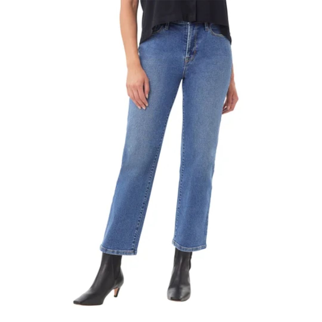 Kensie Women's Straight Leg Jean - Blue