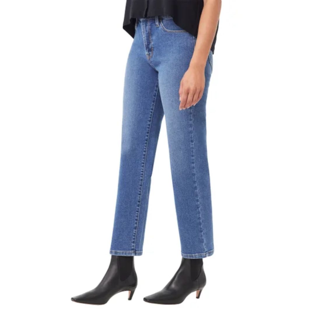 Kensie Women's Straight Leg Jean - Blue