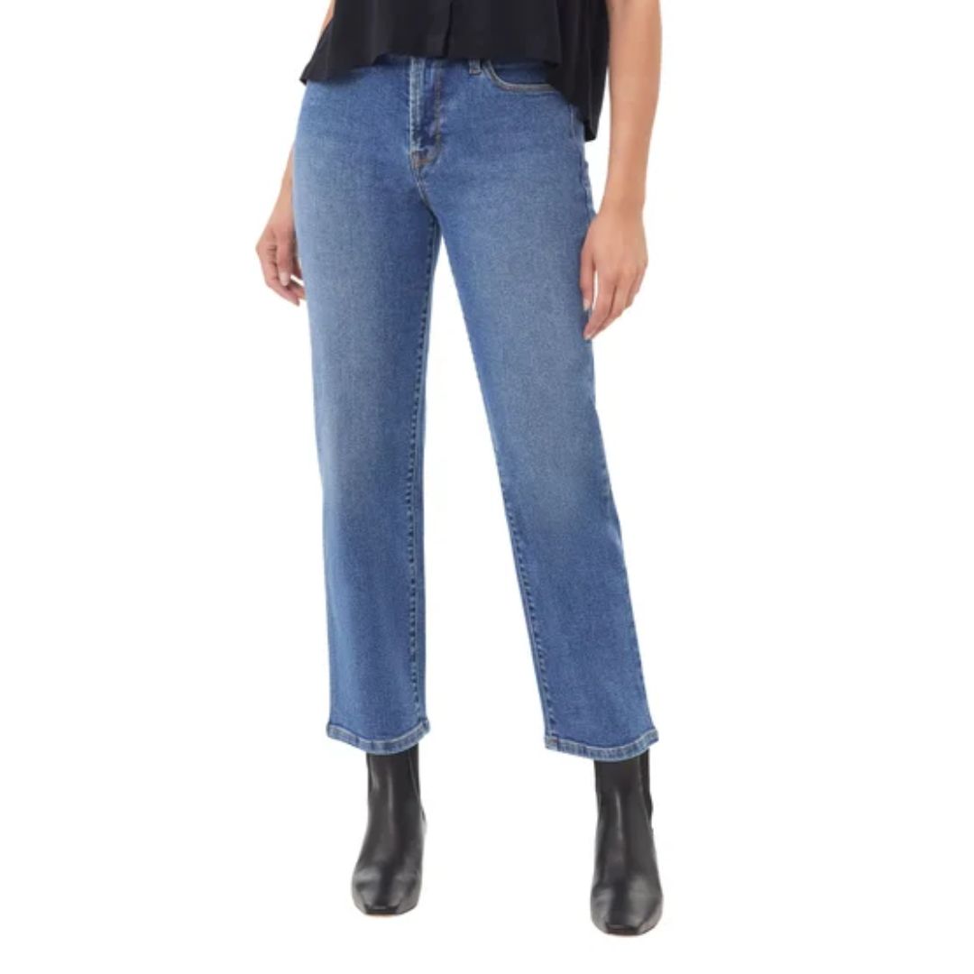 Kensie Women's Straight Leg Jean - Blue