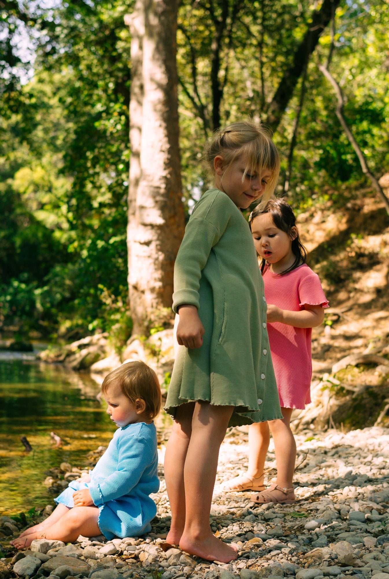 The Sky Organic Cotton Dress - GREENSTONE
