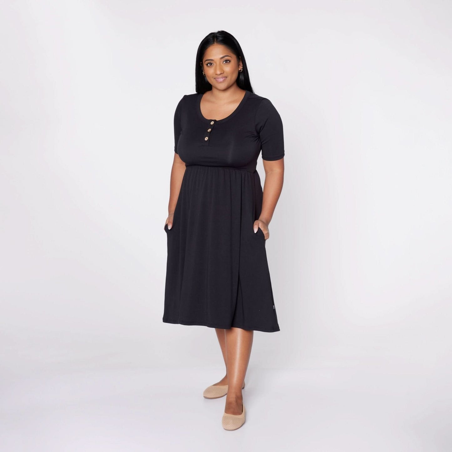 Ladies Bamboo Esme Dress | Celestial Floral