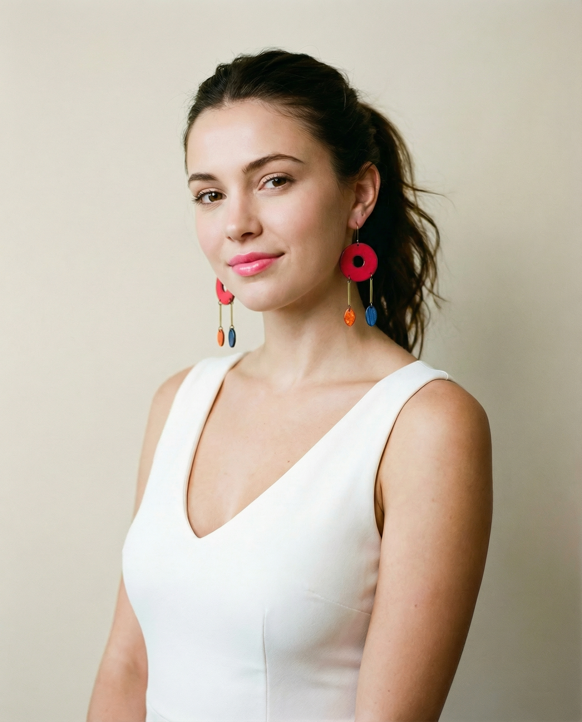 Extra Long Dangle Statement Earrings, Handmade – Oversized Drop Earrings