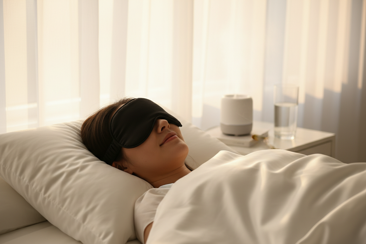 100% Mulberry Silk Sleep Eye Mask