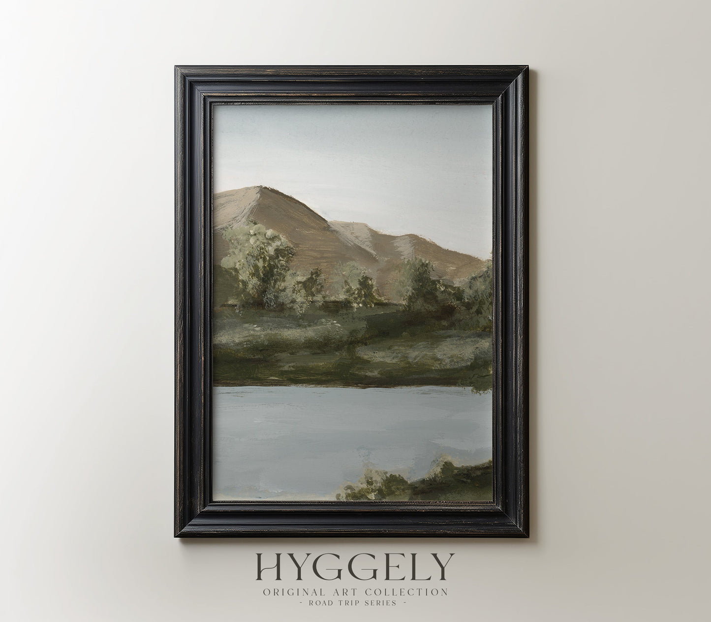 By the Water | Landscape Art Print