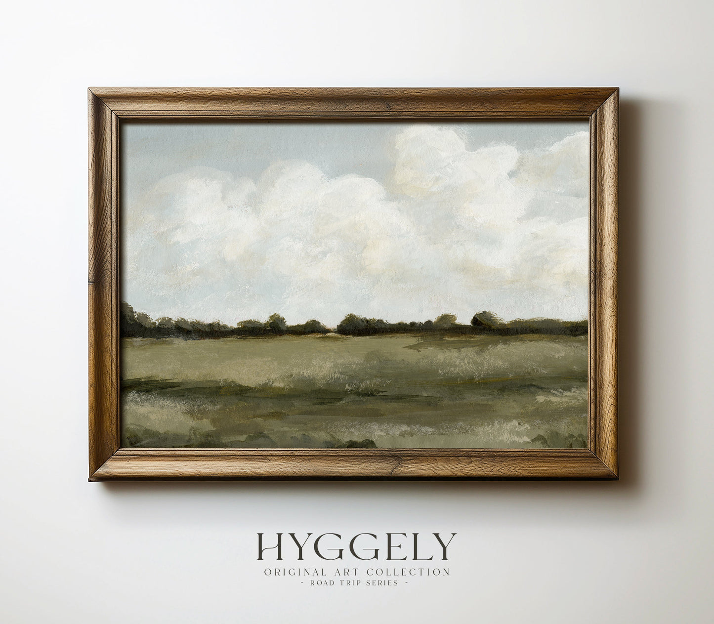 Prairie Fields | Landscape Art Print | Road Trip Series