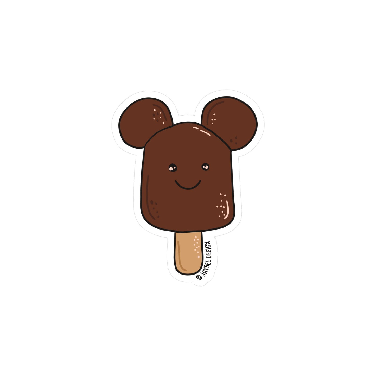 Mickey Ice Cream Sticker