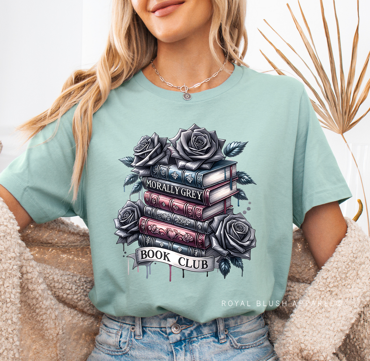 Morally Grey Book Club Graphic T-Shirt