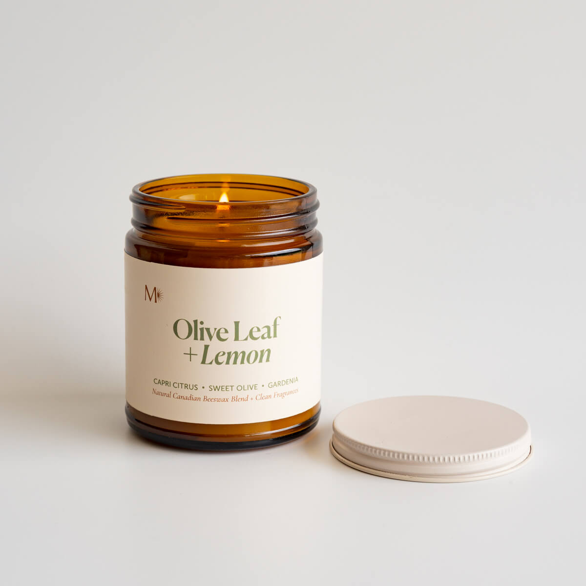 Olive Leaf + Lemon Candle
