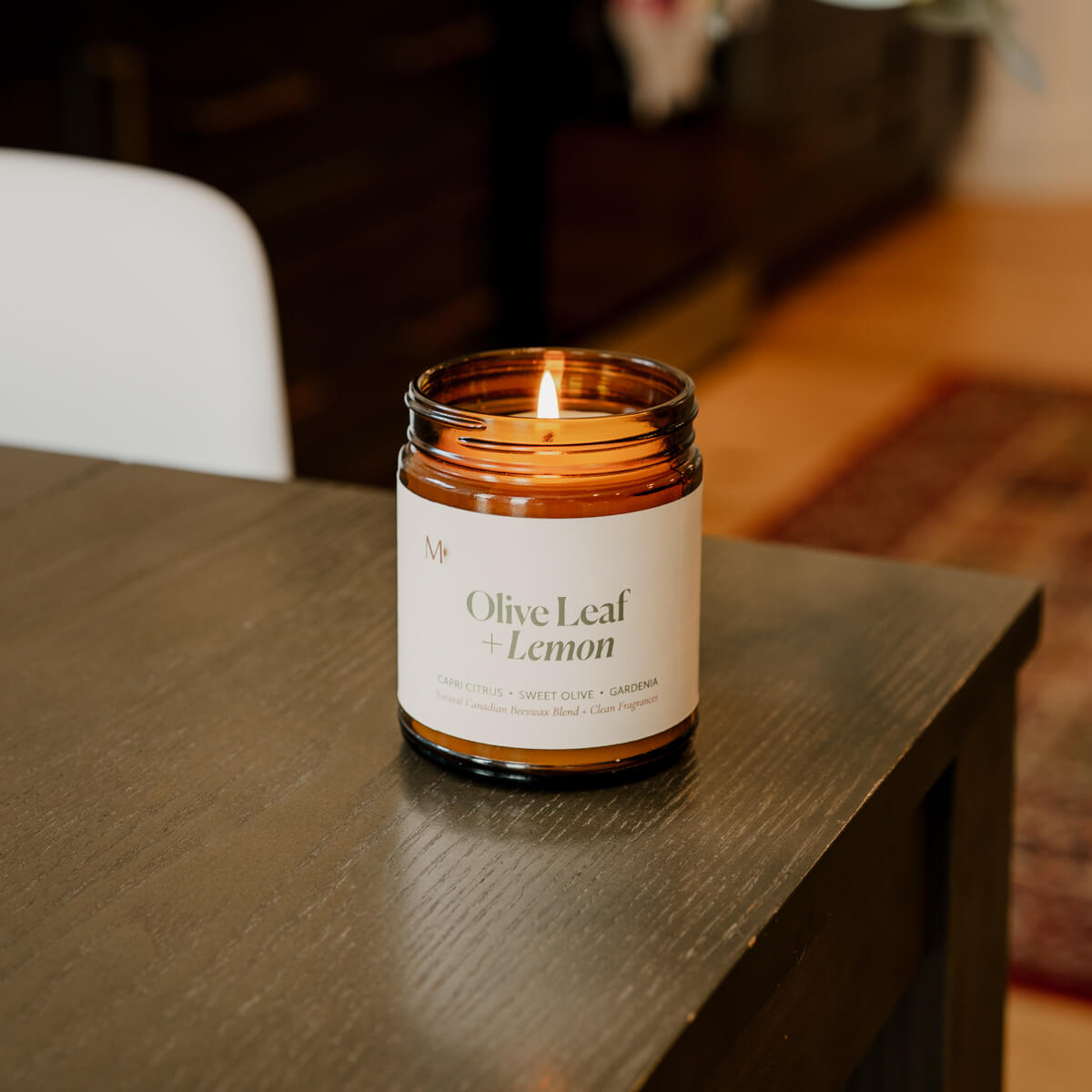 Olive Leaf + Lemon Candle
