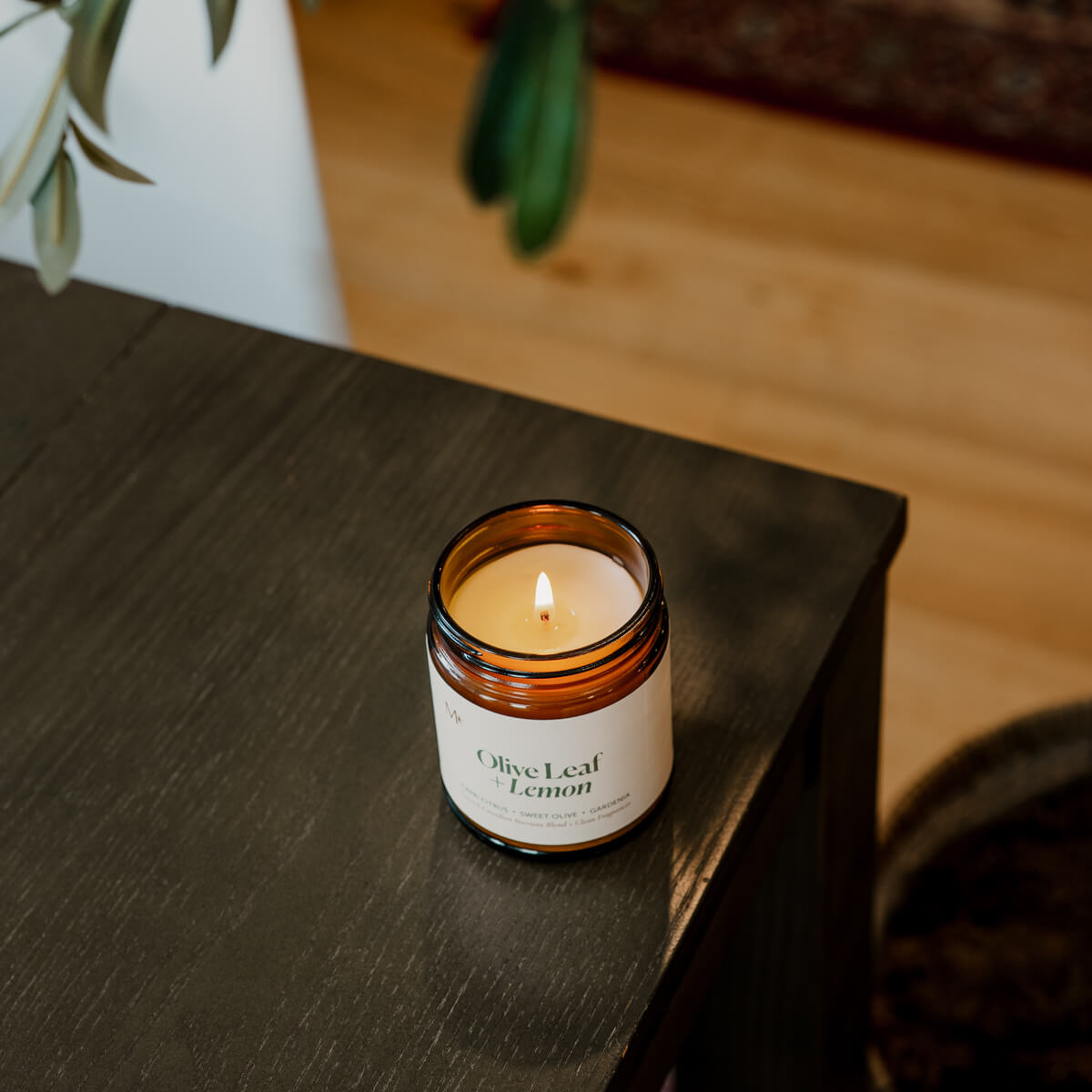 Olive Leaf + Lemon Candle