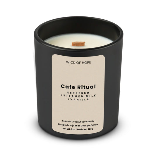 Cafe Ritual Candle | Espresso + Steamed Milk
