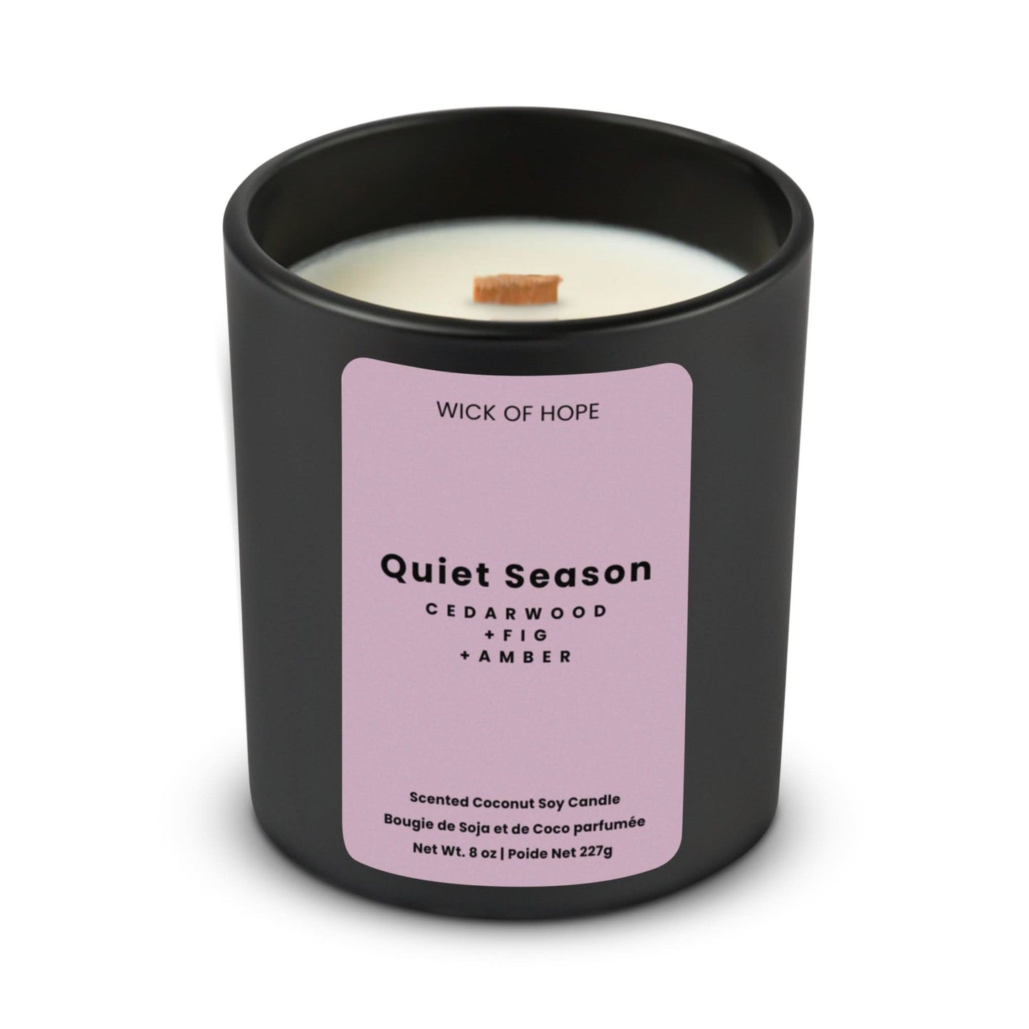 Quiet Season Candle | Cedarwood + Fig