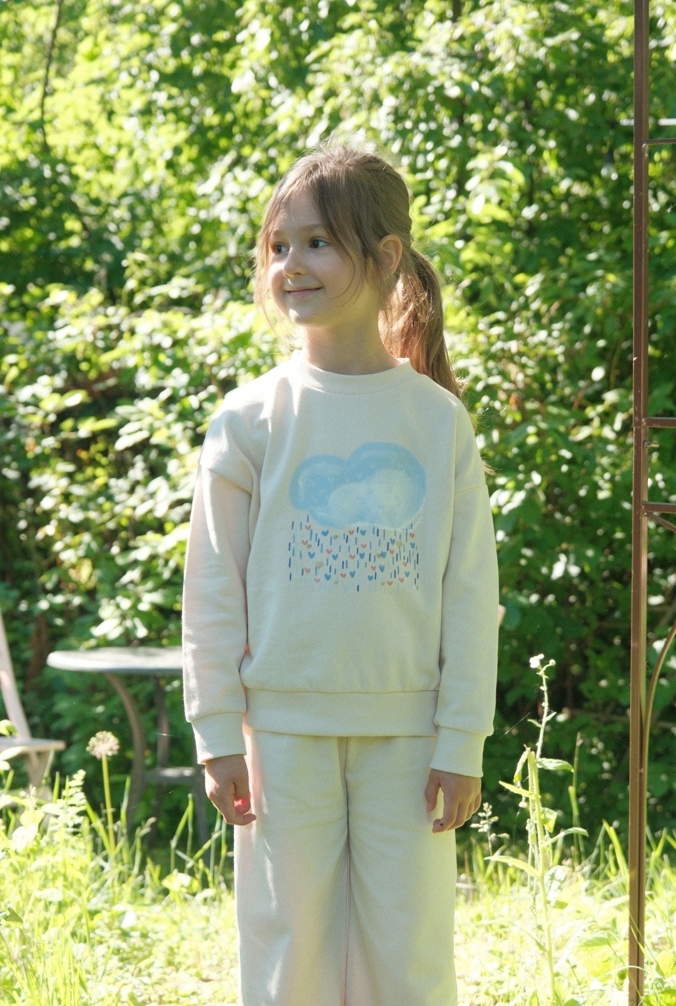 The Rain Crewneck - SOFT BEIGE