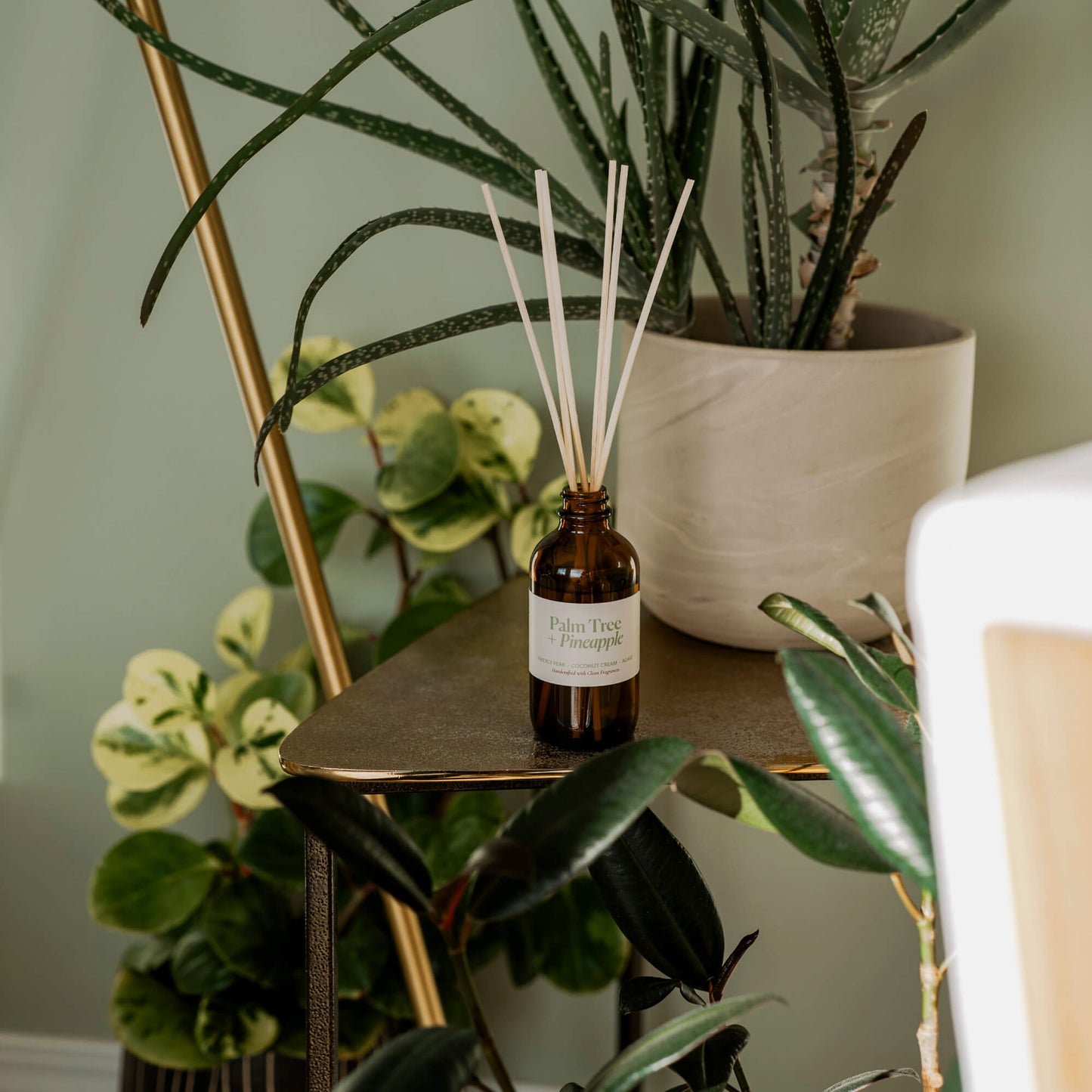 Palm Tree + Pineapple Reed Diffuser